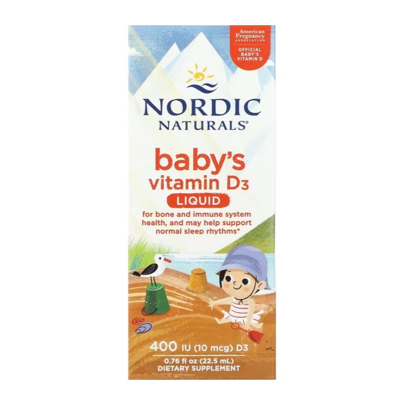 NORDIC NATURALS Baby`s Vitamin D3, 400 IU - 22.5 ml